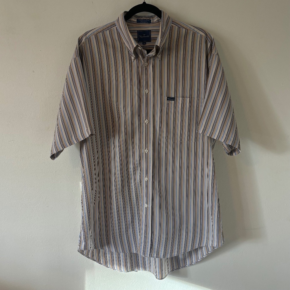 Faconnable Short Sleeve Dress Shirt
